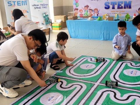 NGÀY HỘI STEM TIỀU HỌC THOẠI NGỌC HẦU