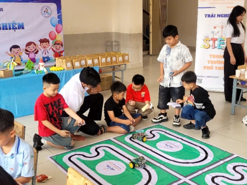 NGÀY HỘI STEM TIỀU HỌC THOẠI NGỌC HẦU