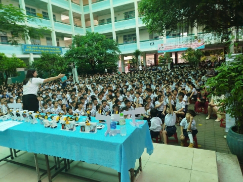 NGÀY HỘI TRẢI NGHIỆM STEM TẠI TRƯỜNG TIỂU HỌC BÌNH TRỊ ĐÔNG