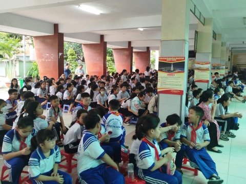 NGÀY HỘI TRẢI NGHIỆM STEM TẠI TRƯỜNG TIỂU HỌC BÌNH TRỊ ĐÔNG