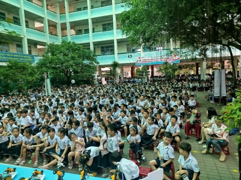 NGÀY HỘI TRẢI NGHIỆM STEM TẠI TRƯỜNG TIỂU HỌC BÌNH TRỊ ĐÔNG
