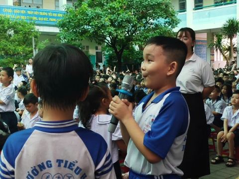 NGÀY HỘI TRẢI NGHIỆM STEM TẠI TRƯỜNG TIỂU HỌC BÌNH TRỊ ĐÔNG