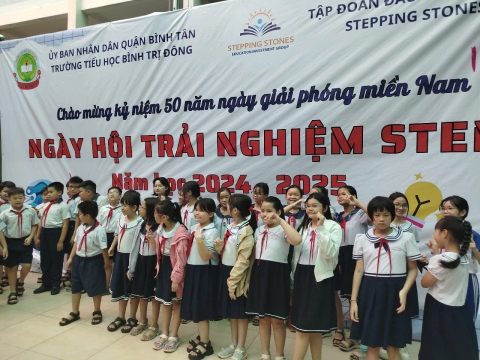 NGÀY HỘI TRẢI NGHIỆM STEM TẠI TRƯỜNG TIỂU HỌC BÌNH TRỊ ĐÔNG