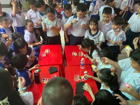 NGÀY HỘI TRẢI NGHIỆM STEM TẠI TRƯỜNG TIỂU HỌC BÌNH TRỊ ĐÔNG