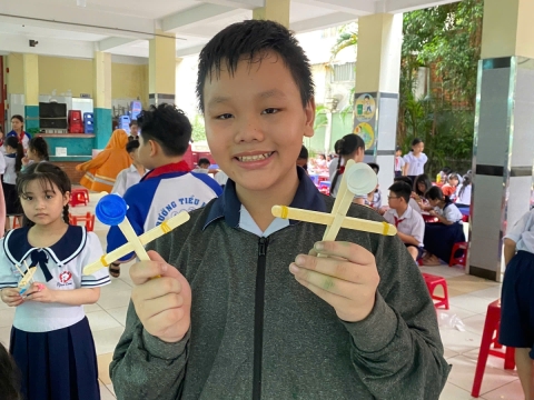 NGÀY HỘI TRẢI NGHIỆM STEM TẠI TRƯỜNG TIỂU HỌC BÌNH TRỊ ĐÔNG