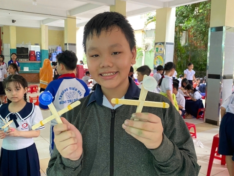 NGÀY HỘI TRẢI NGHIỆM STEM TẠI TRƯỜNG TIỂU HỌC BÌNH TRỊ ĐÔNG