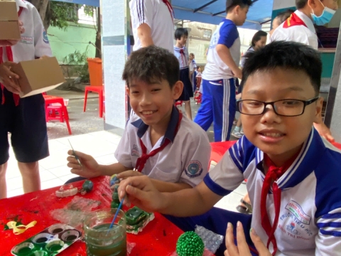 NGÀY HỘI TRẢI NGHIỆM STEM TẠI TRƯỜNG TIỂU HỌC BÌNH TRỊ ĐÔNG