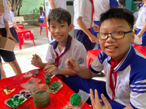 NGÀY HỘI TRẢI NGHIỆM STEM TẠI TRƯỜNG TIỂU HỌC BÌNH TRỊ ĐÔNG