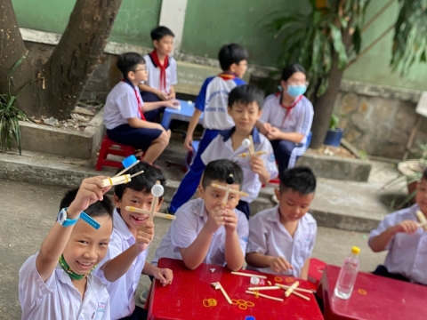 NGÀY HỘI TRẢI NGHIỆM STEM TẠI TRƯỜNG TIỂU HỌC BÌNH TRỊ ĐÔNG