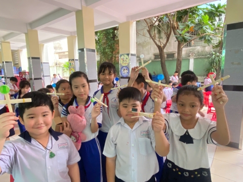 NGÀY HỘI TRẢI NGHIỆM STEM TẠI TRƯỜNG TIỂU HỌC BÌNH TRỊ ĐÔNG