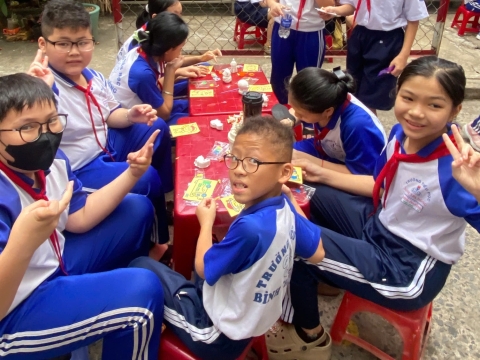 NGÀY HỘI TRẢI NGHIỆM STEM TẠI TRƯỜNG TIỂU HỌC BÌNH TRỊ ĐÔNG