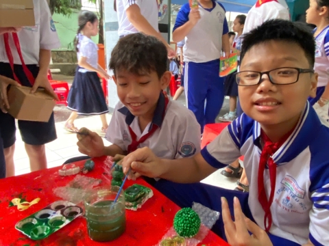 NGÀY HỘI TRẢI NGHIỆM STEM TẠI TRƯỜNG TIỂU HỌC BÌNH TRỊ ĐÔNG