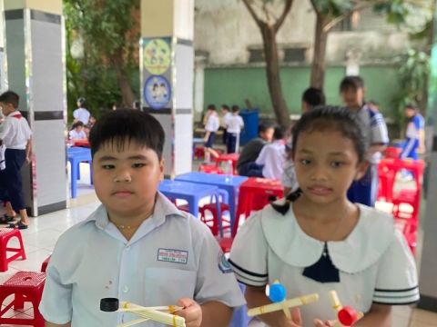 NGÀY HỘI TRẢI NGHIỆM STEM TẠI TRƯỜNG TIỂU HỌC BÌNH TRỊ ĐÔNG