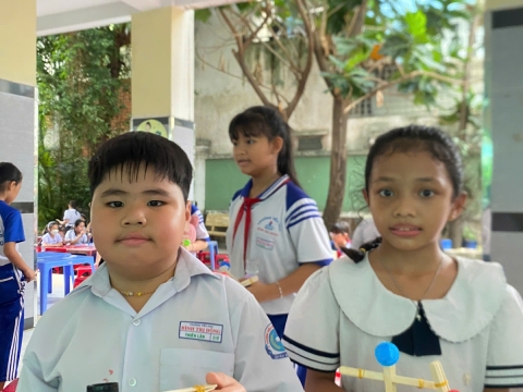 NGÀY HỘI TRẢI NGHIỆM STEM TẠI TRƯỜNG TIỂU HỌC BÌNH TRỊ ĐÔNG