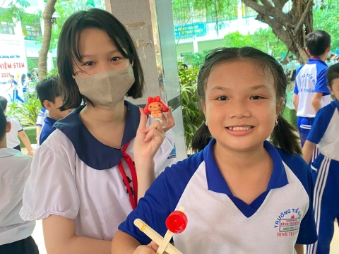 NGÀY HỘI TRẢI NGHIỆM STEM TẠI TRƯỜNG TIỂU HỌC BÌNH TRỊ ĐÔNG