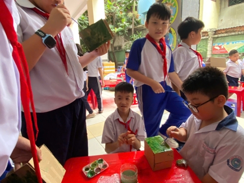 NGÀY HỘI TRẢI NGHIỆM STEM TẠI TRƯỜNG TIỂU HỌC BÌNH TRỊ ĐÔNG