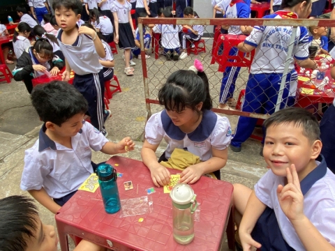 NGÀY HỘI TRẢI NGHIỆM STEM TẠI TRƯỜNG TIỂU HỌC BÌNH TRỊ ĐÔNG