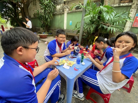 NGÀY HỘI TRẢI NGHIỆM STEM TẠI TRƯỜNG TIỂU HỌC BÌNH TRỊ ĐÔNG