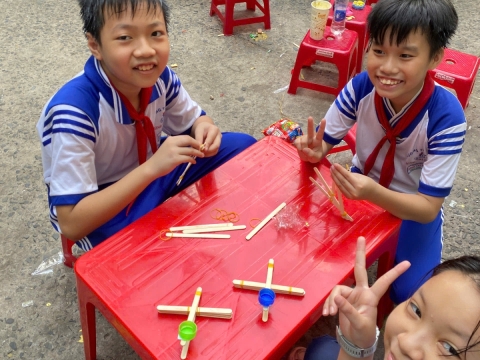 NGÀY HỘI TRẢI NGHIỆM STEM TẠI TRƯỜNG TIỂU HỌC BÌNH TRỊ ĐÔNG