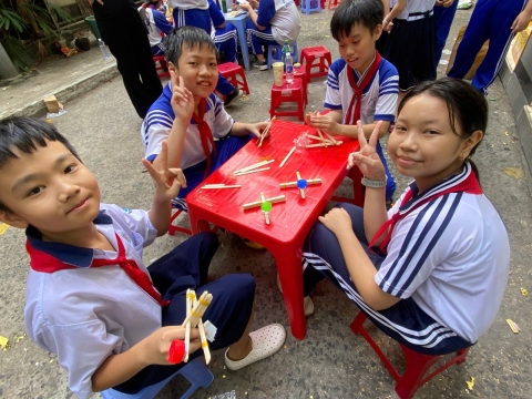 NGÀY HỘI TRẢI NGHIỆM STEM TẠI TRƯỜNG TIỂU HỌC BÌNH TRỊ ĐÔNG