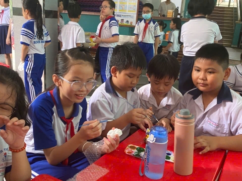 NGÀY HỘI TRẢI NGHIỆM STEM TẠI TRƯỜNG TIỂU HỌC BÌNH TRỊ ĐÔNG