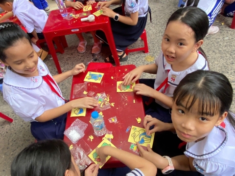 NGÀY HỘI TRẢI NGHIỆM STEM TẠI TRƯỜNG TIỂU HỌC BÌNH TRỊ ĐÔNG