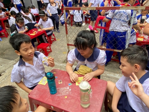 NGÀY HỘI TRẢI NGHIỆM STEM TẠI TRƯỜNG TIỂU HỌC BÌNH TRỊ ĐÔNG