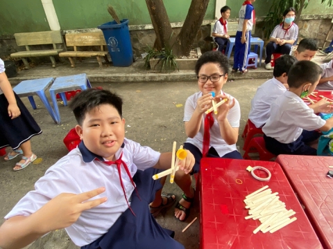 NGÀY HỘI TRẢI NGHIỆM STEM TẠI TRƯỜNG TIỂU HỌC BÌNH TRỊ ĐÔNG