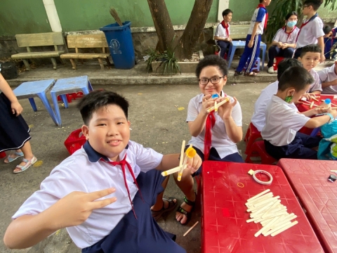 NGÀY HỘI TRẢI NGHIỆM STEM TẠI TRƯỜNG TIỂU HỌC BÌNH TRỊ ĐÔNG