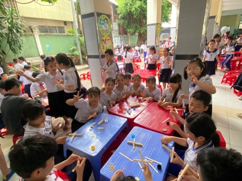NGÀY HỘI TRẢI NGHIỆM STEM TẠI TRƯỜNG TIỂU HỌC BÌNH TRỊ ĐÔNG
