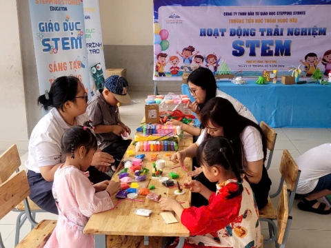 NGÀY HỘI STEM TIỀU HỌC THOẠI NGỌC HẦU