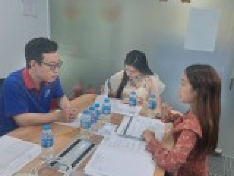HÌNH ẢNH ĐÀO TẠO NĂNG LỰC TIẾNG ANH CHO CÁC CÔNG TY