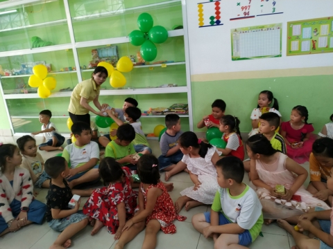 TỔ CHỨC SINH NHẬT TẠI SUPERBRAIN NHƠN TRẠCH