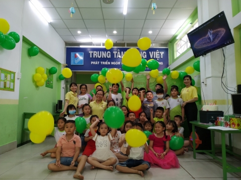 TỔ CHỨC SINH NHẬT TẠI SUPERBRAIN NHƠN TRẠCH
