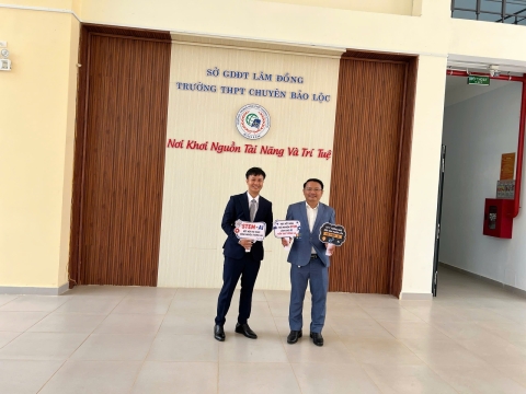 STEPPING STONES EDUCATION ĐỒNG HÀNH CÙNG THPT CHUYÊN BẢO LỘC CHÀO ĐÓN HỌC SINH VÀ PHHS KHỐI 10 NĂM HỌC 2026 - 2027