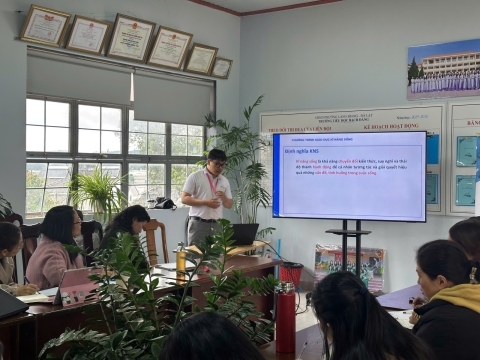 STEPPING STONES EDUCATION Tập huấn về giáo dục Kỹ Năng Sống cho trường tiểu học Bạch Đằng - Đà Lạt ngày 12/08/2026