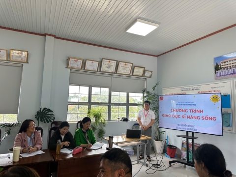 STEPPING STONES EDUCATION Tập huấn về giáo dục Kỹ Năng Sống cho trường tiểu học Bạch Đằng - Đà Lạt ngày 12/08/2026