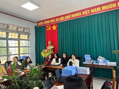 STEPPING STONES EDUCATION Tập huấn về giáo dục Kỹ Năng Sống cho trường tiểu học Bạch Đằng - Đà Lạt ngày 12/08/2026