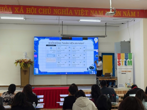 STEPPING STONES EDUCATION Tập huấn về giáo dục STEM và Trí tuệ nhân tạo cho trường tiểu học Nguyễn Trãi - Đà Lạt ngày 12/08/2026