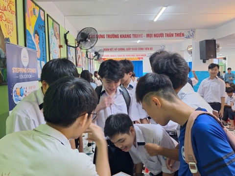 STEPPING STONES EDUCATION ĐỒNG HÀNH CÙNG TRƯỜNG THPT NĂNG KHIẾU THỂ DỤC THỂ THAO TP.HCM CHÀO ĐÓN HỌC SINH KHỐI 10-2026