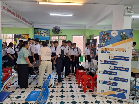 STEPPING STONES EDUCATION ĐỒNG HÀNH CÙNG TRƯỜNG THPT NĂNG KHIẾU THỂ DỤC THỂ THAO TP.HCM CHÀO ĐÓN HỌC SINH KHỐI 10-2026