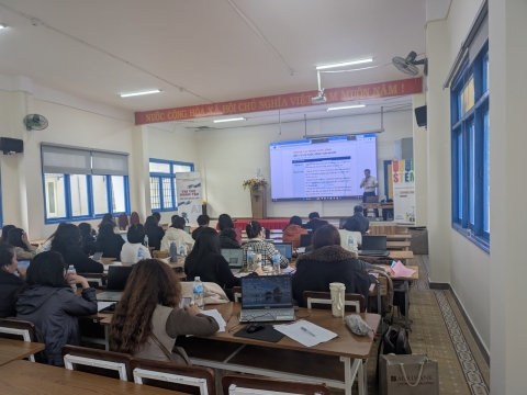 STEPPING STONES EDUCATION Tập huấn về giáo dục STEM và Trí tuệ nhân tạo cho trường tiểu học Nguyễn Trãi - Đà Lạt ngày 12/08/2026