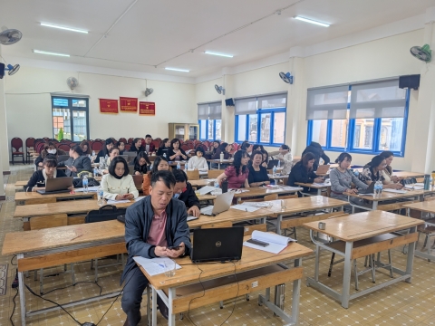 STEPPING STONES EDUCATION Tập huấn về giáo dục STEM và Trí tuệ nhân tạo cho trường tiểu học Nguyễn Trãi - Đà Lạt ngày 12/08/2026