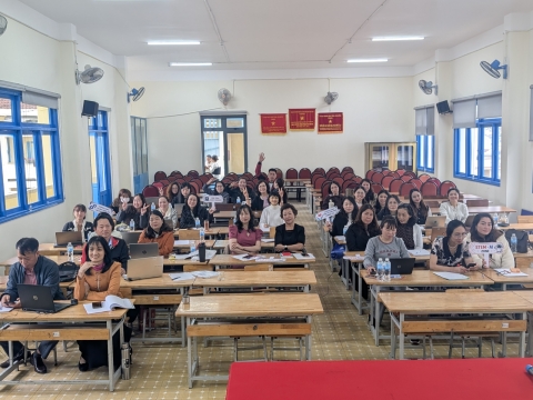 STEPPING STONES EDUCATION Tập huấn về giáo dục STEM và Trí tuệ nhân tạo cho trường tiểu học Nguyễn Trãi - Đà Lạt ngày 12/08/2026