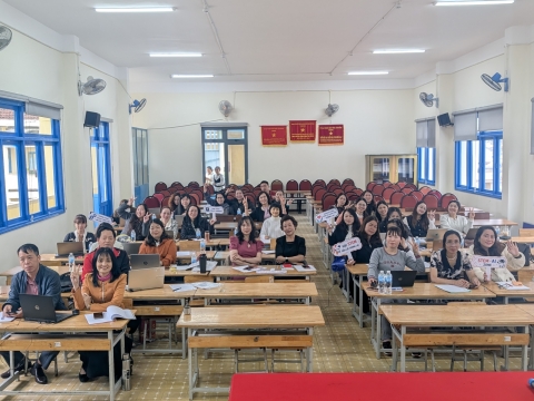 STEPPING STONES EDUCATION Tập huấn về giáo dục STEM và Trí tuệ nhân tạo cho trường tiểu học Nguyễn Trãi - Đà Lạt ngày 12/08/2026