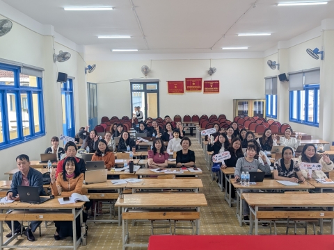 STEPPING STONES EDUCATION Tập huấn về giáo dục STEM và Trí tuệ nhân tạo cho trường tiểu học Nguyễn Trãi - Đà Lạt ngày 12/08/2026