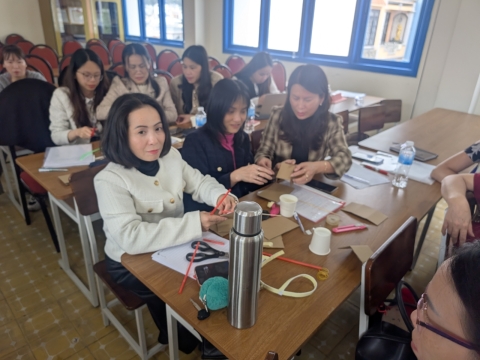 STEPPING STONES EDUCATION Tập huấn về giáo dục STEM và Trí tuệ nhân tạo cho trường tiểu học Nguyễn Trãi - Đà Lạt ngày 12/08/2026