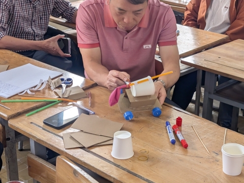 STEPPING STONES EDUCATION Tập huấn về giáo dục STEM và Trí tuệ nhân tạo cho trường tiểu học Nguyễn Trãi - Đà Lạt ngày 12/08/2026