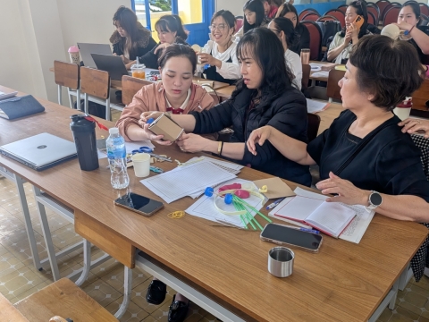 STEPPING STONES EDUCATION Tập huấn về giáo dục STEM và Trí tuệ nhân tạo cho trường tiểu học Nguyễn Trãi - Đà Lạt ngày 12/08/2026