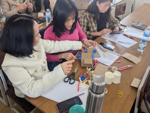 STEPPING STONES EDUCATION Tập huấn về giáo dục STEM và Trí tuệ nhân tạo cho trường tiểu học Nguyễn Trãi - Đà Lạt ngày 12/08/2026